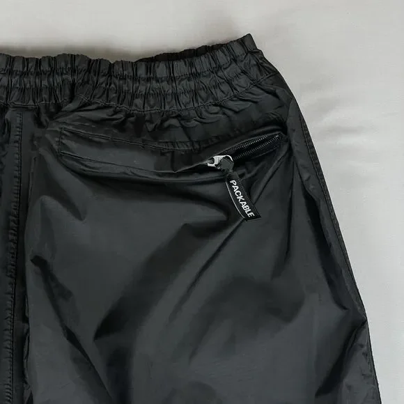 Pacific Trail Waterproof Packable Pants Women’s XL Black Hydro Vent Storm Tech - Picture 4 of 16